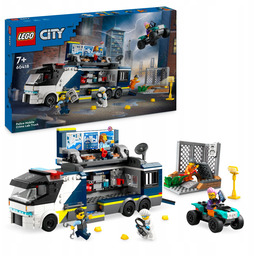 Lego City 60418 Policyjna ciężarówka z laboratorium kryminalnym