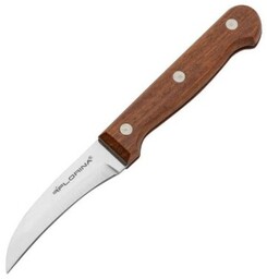 FLORINA Nóż do jarzyn zakrzywiony Wood 7 cm
