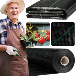 Domarex Tkanina ściółkująca 1.1x50 m Agrotkanina czarna 90g/m2