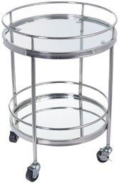 Barek Lliquore wys. 62cm silver, 46 x 46