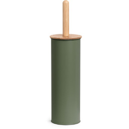 Zeller Szczotka WC z metalu i bambusa, Ø