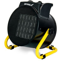 Nagrzewnica elektryczna PTC 2,0 kW okrągła czarna DED9930C