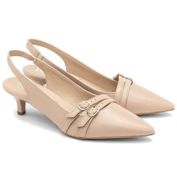 Czółenka damskie z odkrytą piętą Ryłko B4ET6_T_ _6NLF