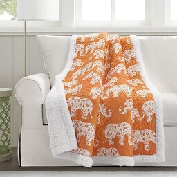 Lush Decor Elephant Parade Koc Sherpa, 152 x