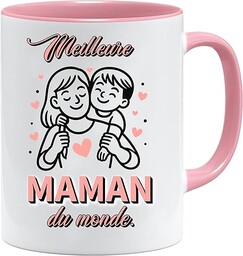 Kubek z napisem "Beste Mama der Welt", prezent