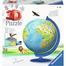 Ravensburger 12339 3D Puzzle mapa świata XXL, 180