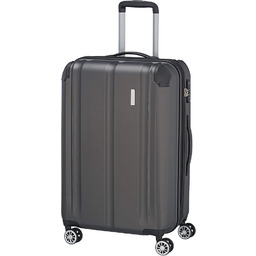 Travelite City 4W Walizka, Grafitowy, 68 cm