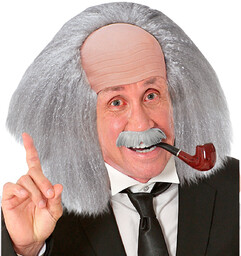 Peruka Naukowiec - 1 szt.