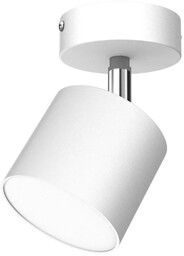 Lumes Biały metalowy kinkiet - K344-Jetis