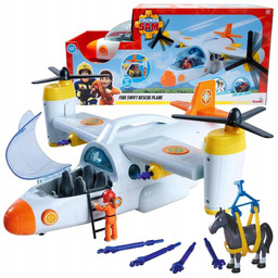 Samolot ratunkowy Simba Toys Strażak Sam 42 cm