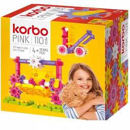Pink Klocki 110 El, Korbo