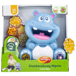 DUMEL Zabawka edukacyjna Językowa dla najmłodszych Ciasteczkowy Hipcio