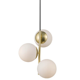 Potrójna lampa wisząca Lilly 48603035 Nordlux szklane kule