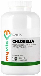 Chlorella, Myvita, 250 mg, 1000 tabletek