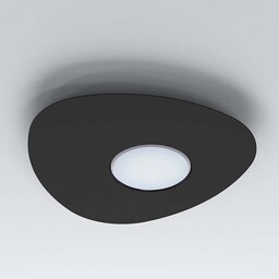 Nowodvorski Czarna lampa sufitowa Organic 8303 minimalistyczna