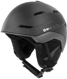 Blizzard, Kask, Bormio Ski Helmet /Antracite Metallic, czarny,
