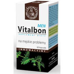 Bonimed Vitalbon Men 60 kapsułek BUZDYGANEK testosteron energia