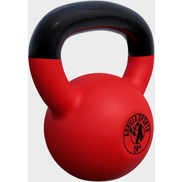 24 kg Kettlebell żeliwny gumowany Gorilla Sports