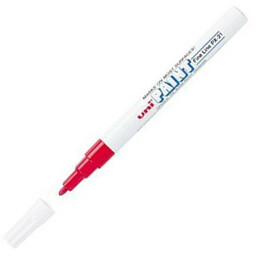 Marker olejowy 0,8-1,2mm UNI PAINT PX-21 czerwony /UNPX21/DCE/
