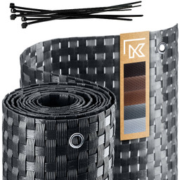 Osłona balkonowa Skei 100 x 300 cm, antracyt