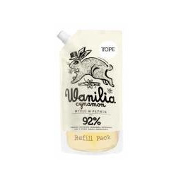 Yope, naturalne mydło w płynie, wanilia i cynamon,