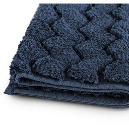 Sorema Dywanik łazienkowy Chevron Dark Denim