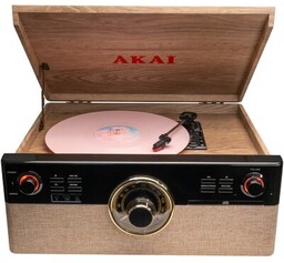 AKAI Gramofon ATT-300CC Drewno