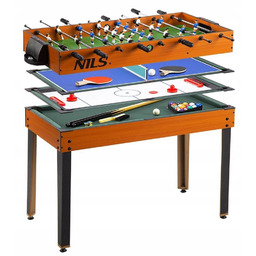 Stół Do Piłkarzyków 4w1 Ping Pong Cymbergaj Bilard