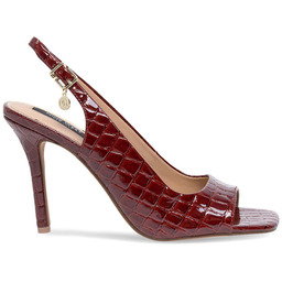 Sandały Nine West FF-1065 Czerwony