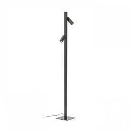 FADO lampa podłogowa H156 cm kierunkowa czarna 230V
