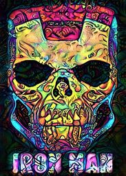 PsychoSkulls, Iron Man, Marvel - plakat Wymiar