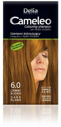 Delia Cosmetics Cameleo Szampon koloryzujący 6.0 ciemny blond