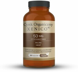 Xenicopharma Cynk Organiczny Xenico - 90 kapsułek