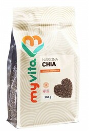 Nasiona Chia (Szałwia Hiszpańska), 500g, MyVita