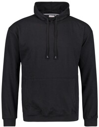 Duża Bluza Męska Czarna z Kapturem ADAMO