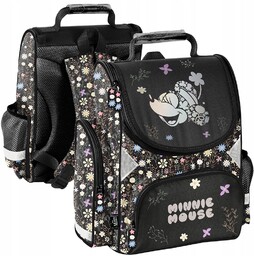 Tornister plecak szkolny Disney Myszka Minnie z Kwiatkami