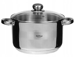 Garnek tradycyjny Hoffner Elegance 15 l, garnek gastronomiczny