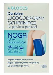 Wodoodporna Osłona - OCHRANIACZ gipsu na nogę BLOCCS
