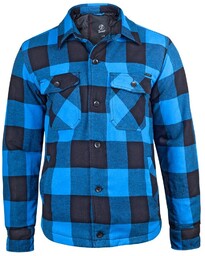 kurtka/koszula LUMBERJACKET black/blue-S