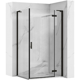 Rea Kabina Prysznicowa REA Hugo Czarna 100x90