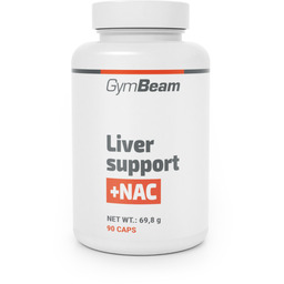 GymBeam Liver support + NAC 90 kaps