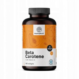 Healthy World Beta-Karoten 180 Kapsułek