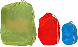 Vango Siatkowy wewnętrzny plecak torby - zielony/czerwony/niebieski