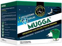 Urządzenie elektryczne przeciw komarom Mugga Elektro 45N -