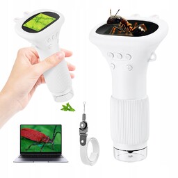 Mikroskop Cyfrowy Lupa 2,0 Cala Ekran Ips Edukacyjny