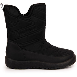 Śniegowce botki damskie wodoodporne czarne News 4276