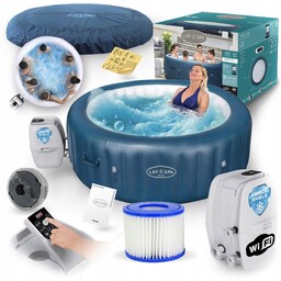 Spa Bestway WI-Fi 60029 Hydromasaż ogrodowe Milan 6