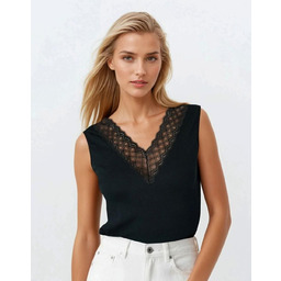 Podkoszulek Penny Czarny