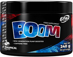 6Pak Nutrition Boom 240G Tropical