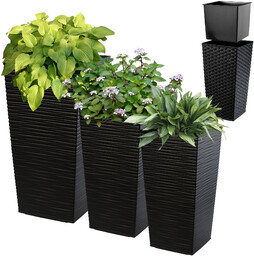 Donice na kwiaty z wkładem Tuluza dłuto 30